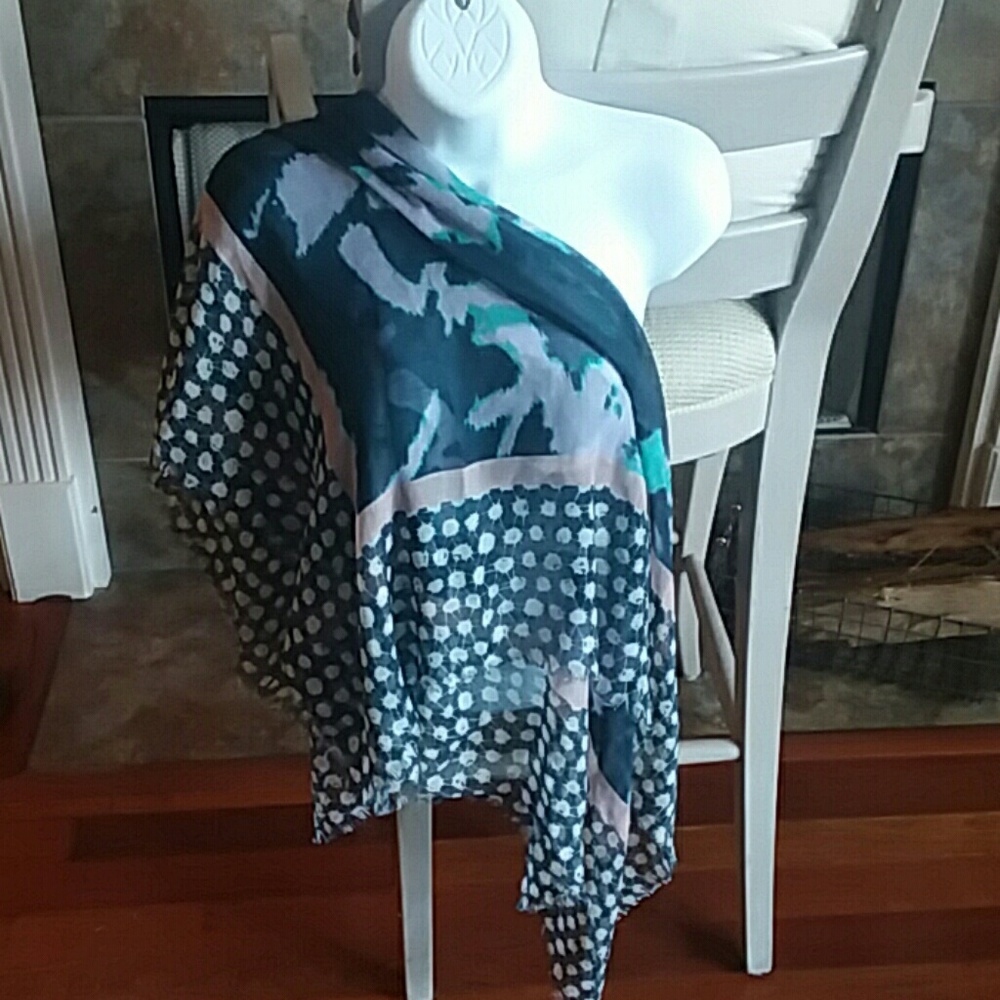 Abstract Print Scarf